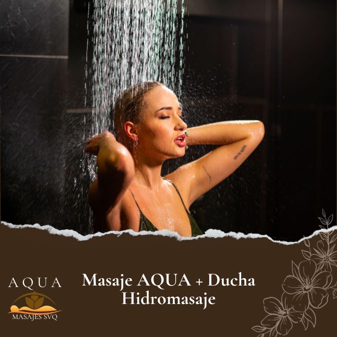 masaje aqua ducha hidromasaje